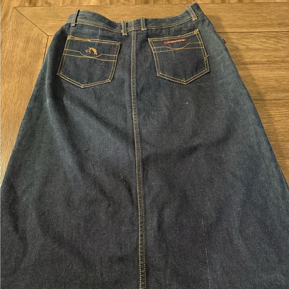 Classic Denim Skirt jordache vintage size 13 - Picture 7 of 10